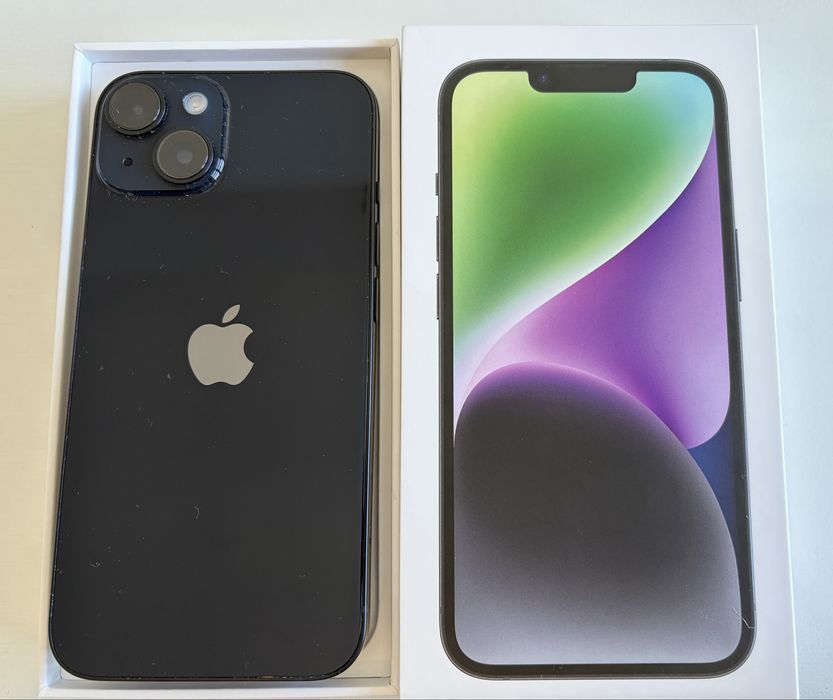 Iphone 14 128gb midnight blue