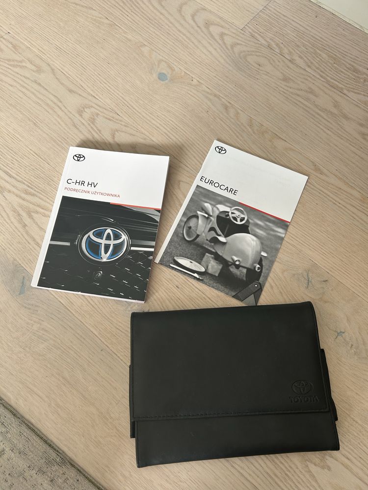 Instrukcja Toyota CHR plus etui - nowe