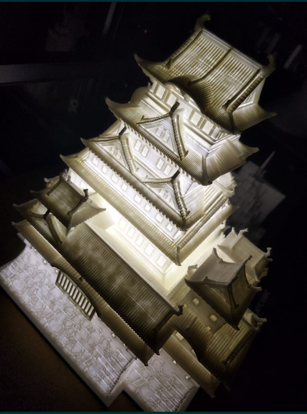 Zamek Himeji Japonia Białej Czapli 21cm