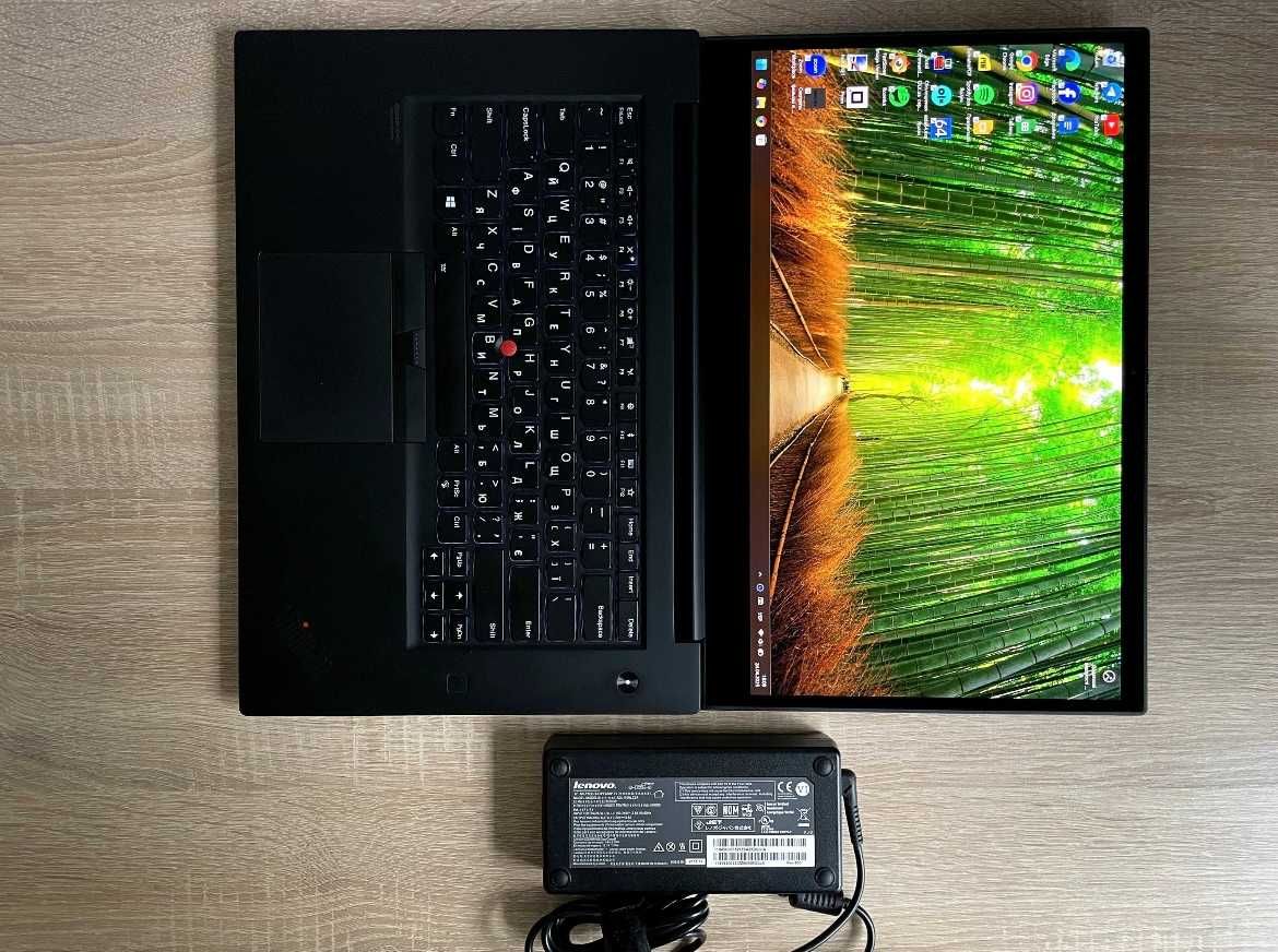 ThinkPad P1 g2 15 OLED 4K i7-9850H 16(32+) 512+ NVdia 4Gb Bat 7ч Гарнт