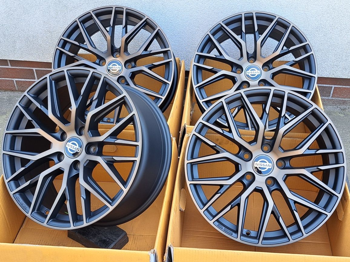 Alufelgi 18 5x114,3 NISSAN Juke Qashqai Pulsar Leaf Primera RS4 BE