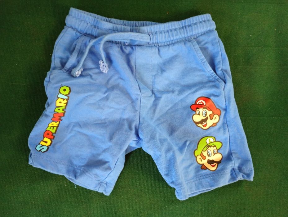 Spodenki dla chłopca super Mario 104