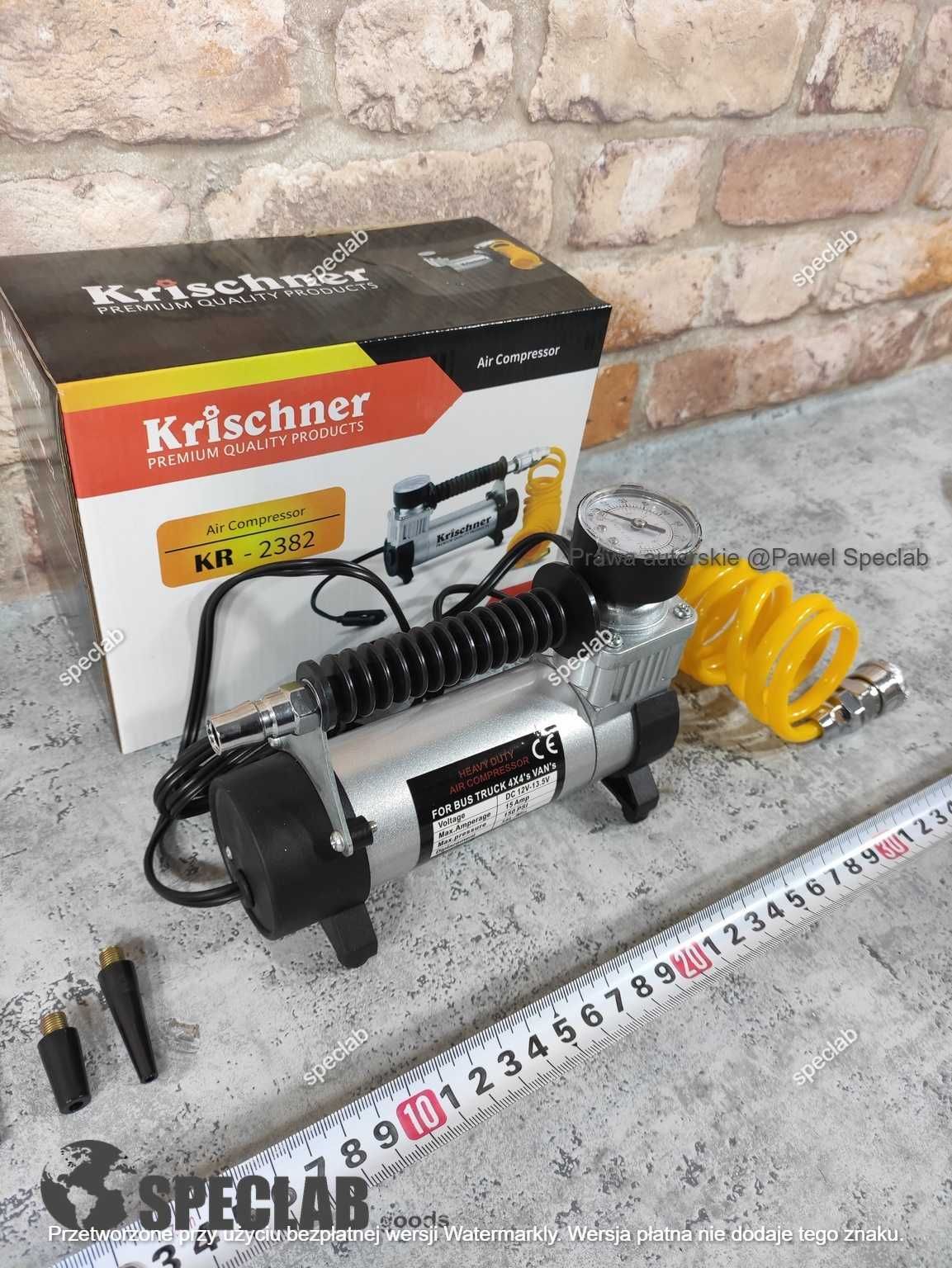 Kompresor samochodowy KRISCHNER KR-2382 12V NA ZAPALNICZKĘ