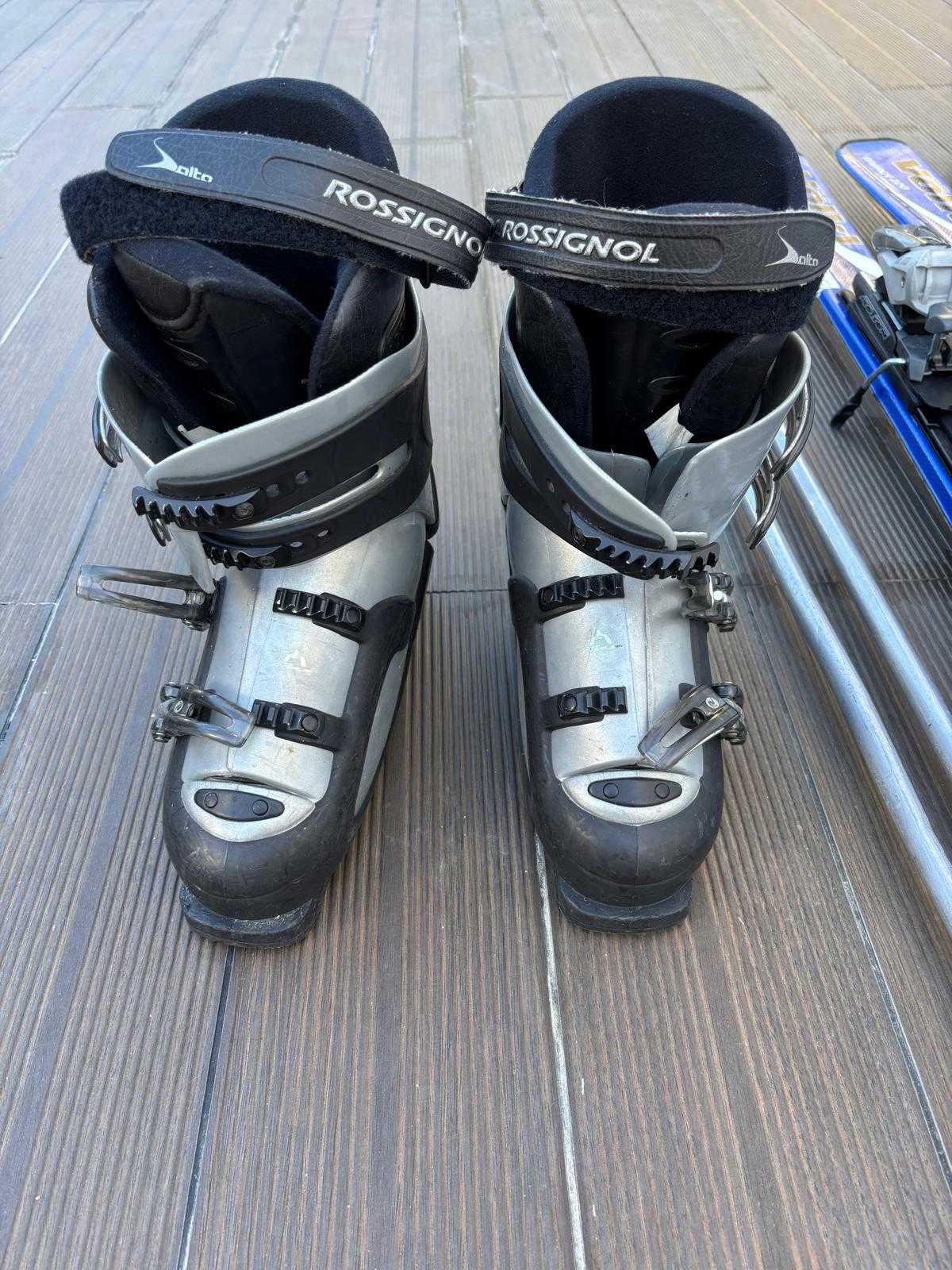 Kit completo para Ski - Ski's, Botas, bastões e saco de transporte
