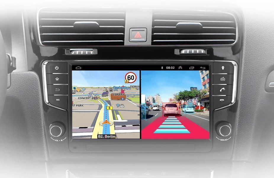 Radio Android 9" do VW Golf 7 (2013 - 2017) - 6GB 128GB