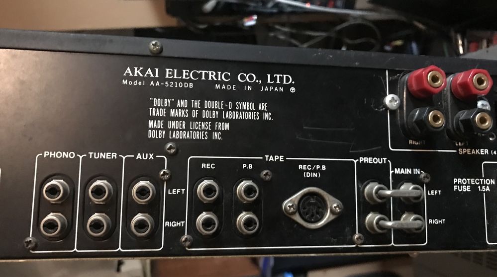 AKAI AA-5210DB интегрированный усилитель