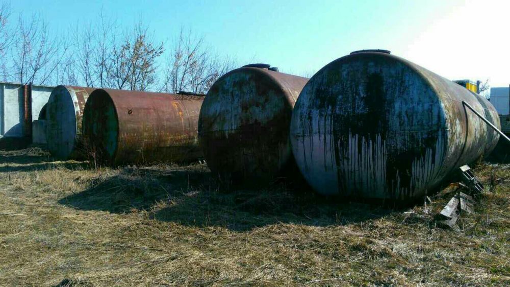 Ресивера,емкости,резервуары в ассортименте от 1 до 100 кубов.