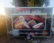 Przyczepa gastronomiczna auto sklep do wędlin przyczepka