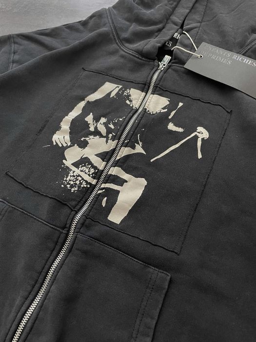 Зіп худі Enfants Riches Deprimes чорного / темно сірого кольору