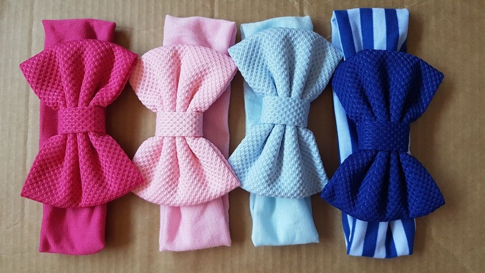 Fitas Cabelo Bebé/Bandoletes Laçarote Criança Lisos