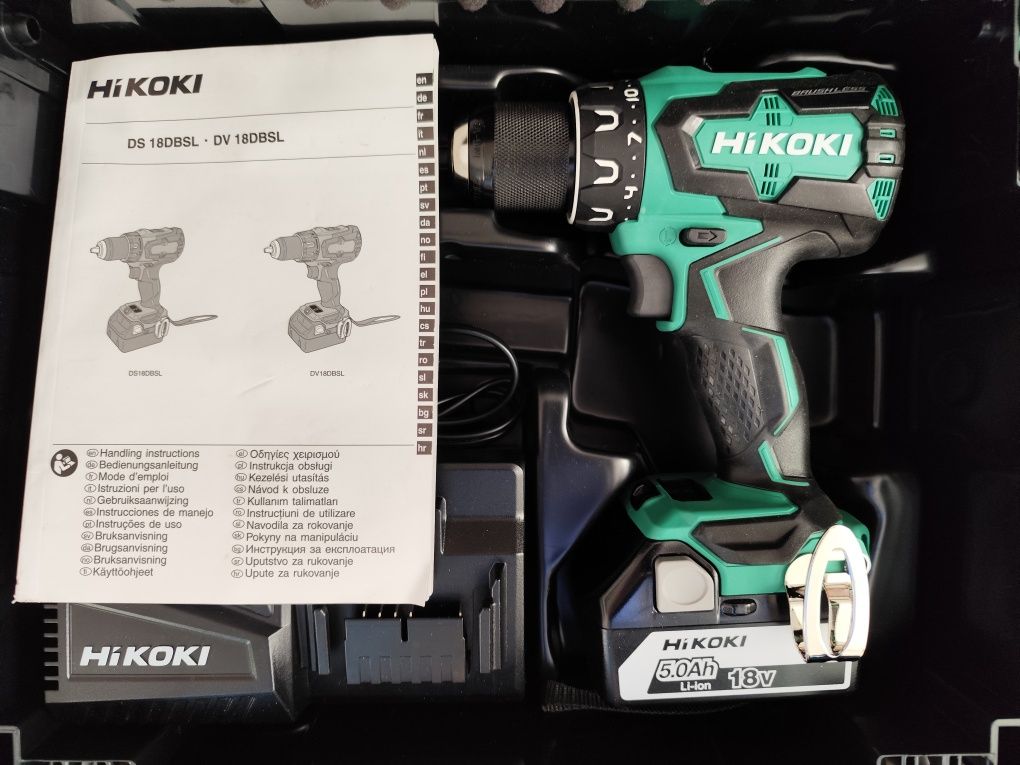 Wkrętarka Hikoki DS 18DBSL 18V - Nowa !!!