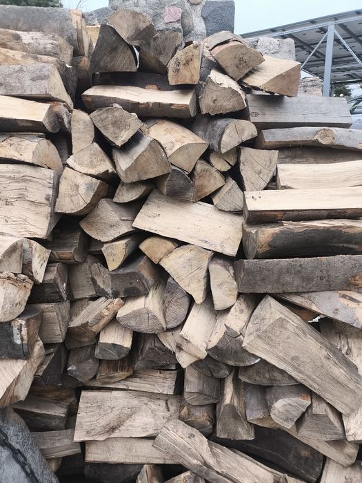 Drewno kominkowe dąb, buk sezonowane 4 lata