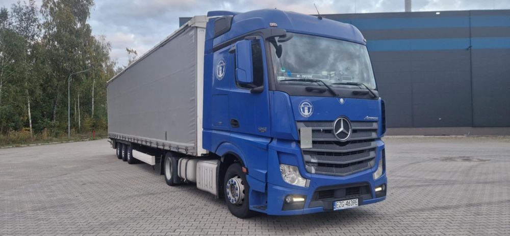 Mercedes Actros 450 Mega zestaw naczepa