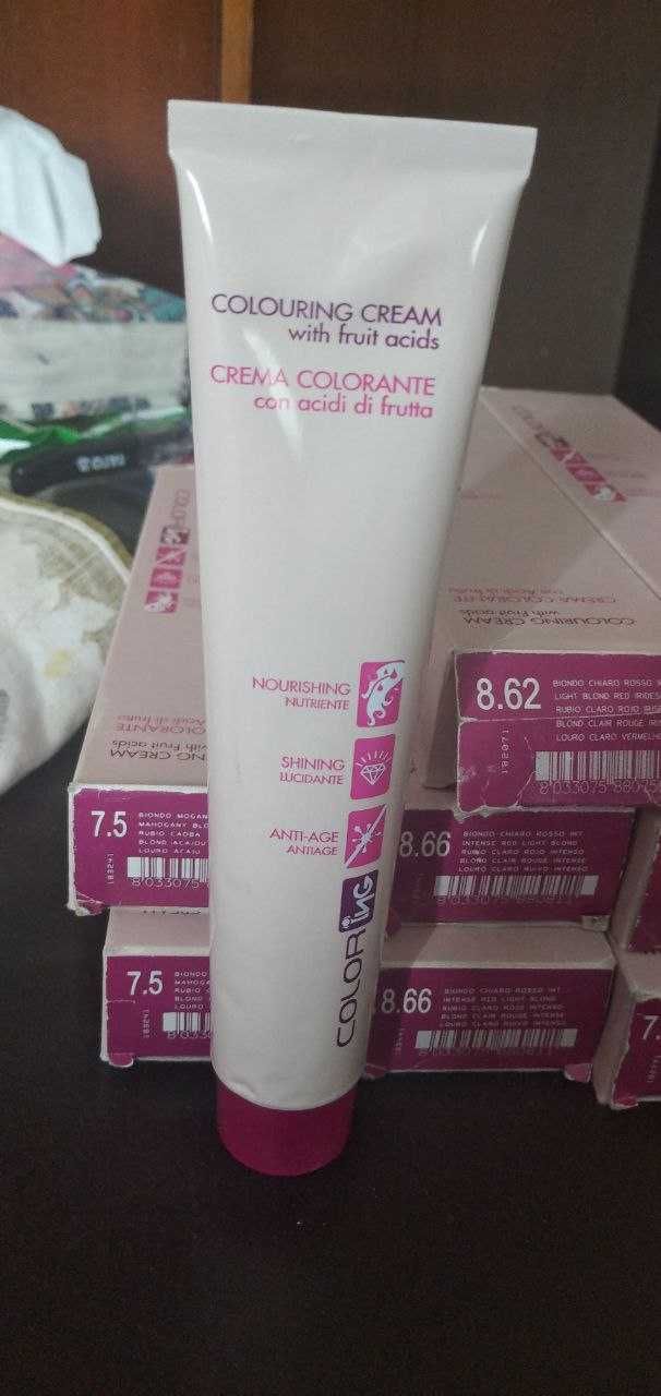 фарба  для волосся професiйна  Colouring Cream ING Італія, 100 мл