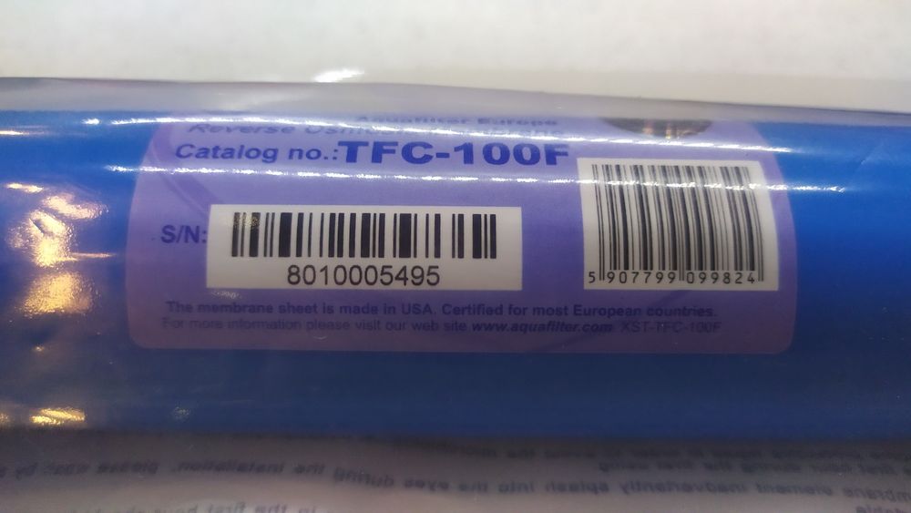 Мембрана обратного осмоса Aquafilter TFC-100F