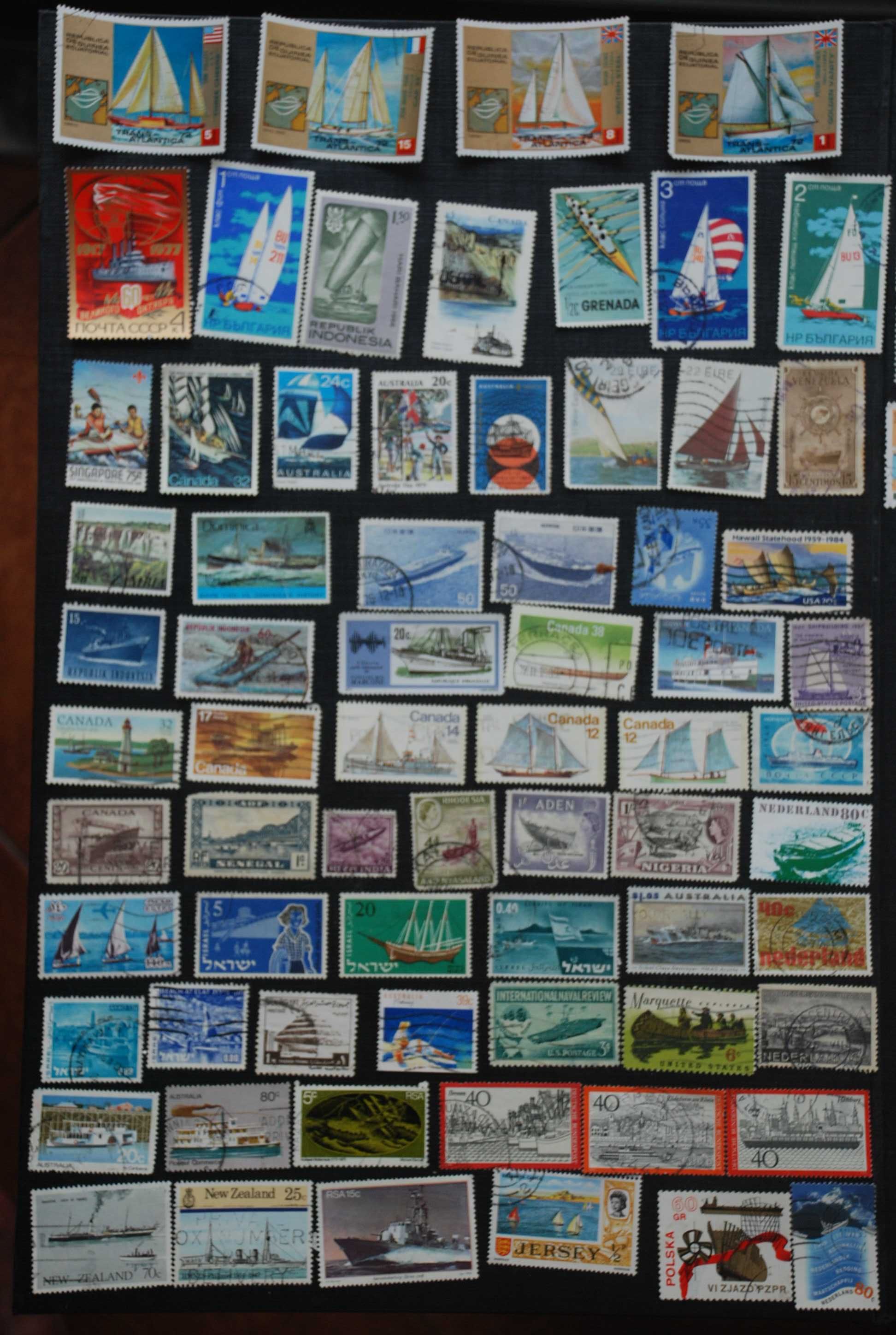 lote selos Barcos