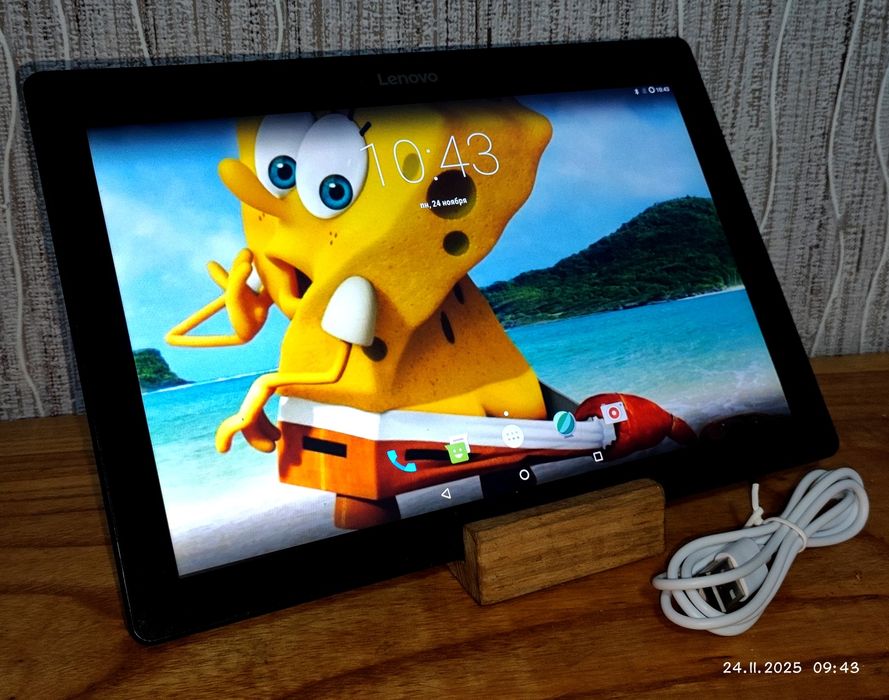 Планшет 10 дюймов Lenovo Tab на 1 сим 4G LTE 2/16 android 7