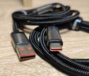 Type-C з екранчиком USB зарядний кабель