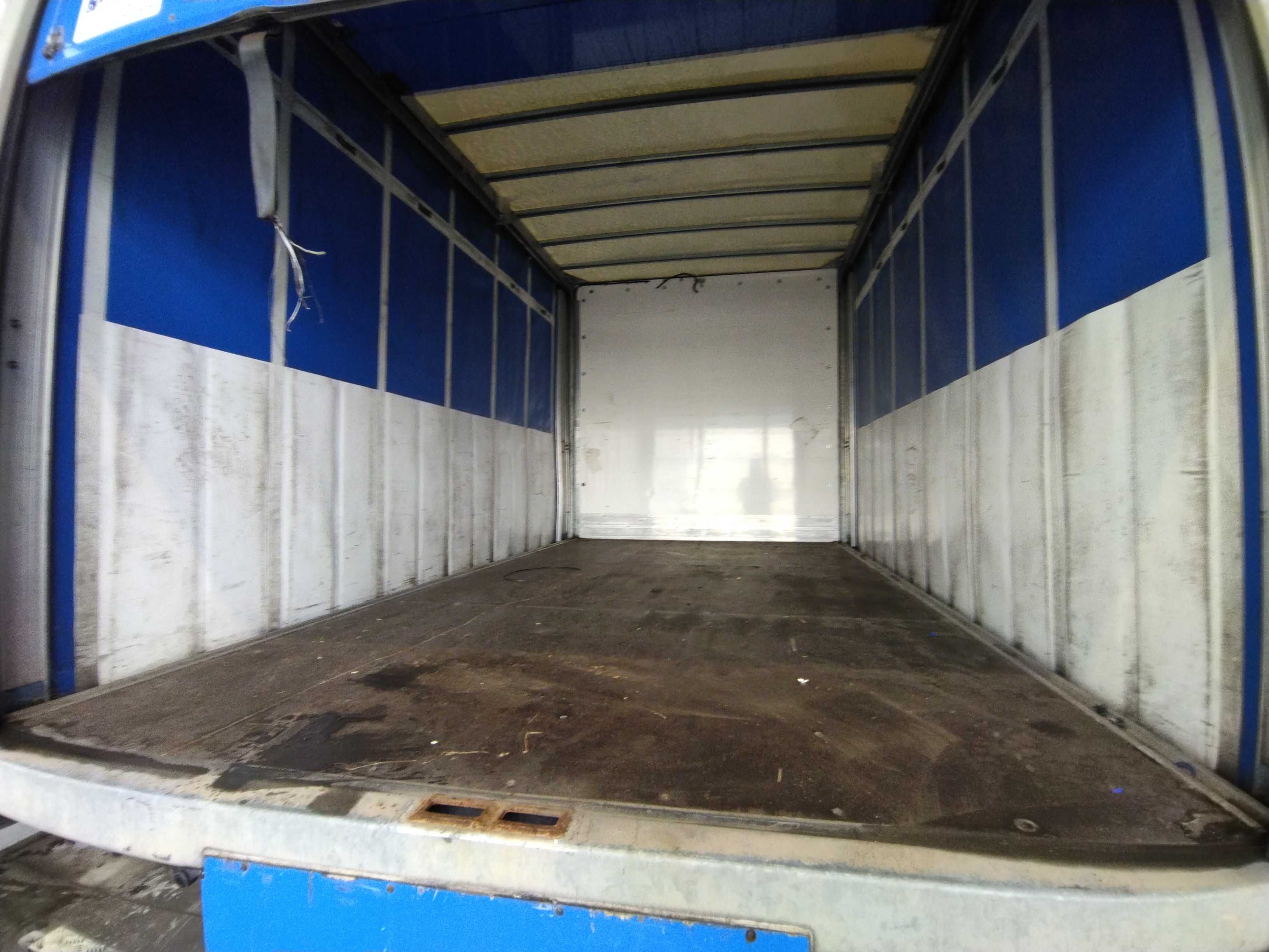 Kontener zabudowa firanka iveco daily 4.10 m