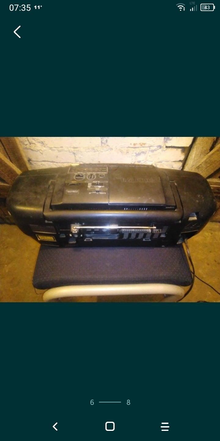 Aiwa-Panasonic radio