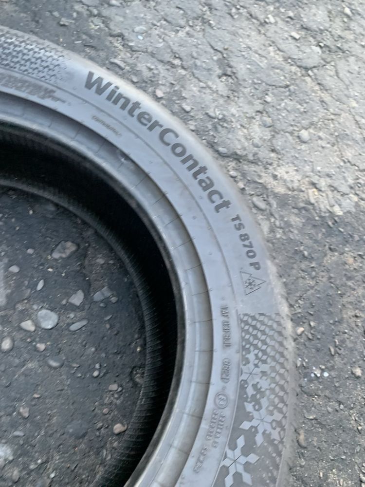 Шини 225/65 R17 пара Continental 2021p зима 6,6мм