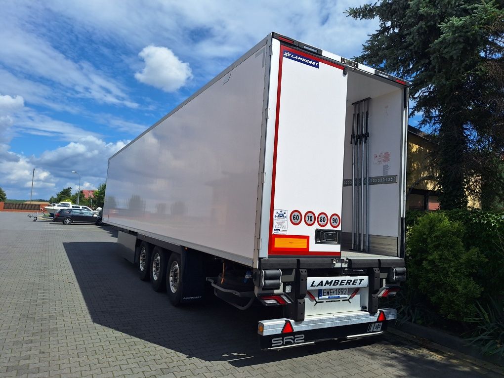 Naczepa chłodnia Lamberet standard ALU  Carrier 1550 1 WŁ jak nowa