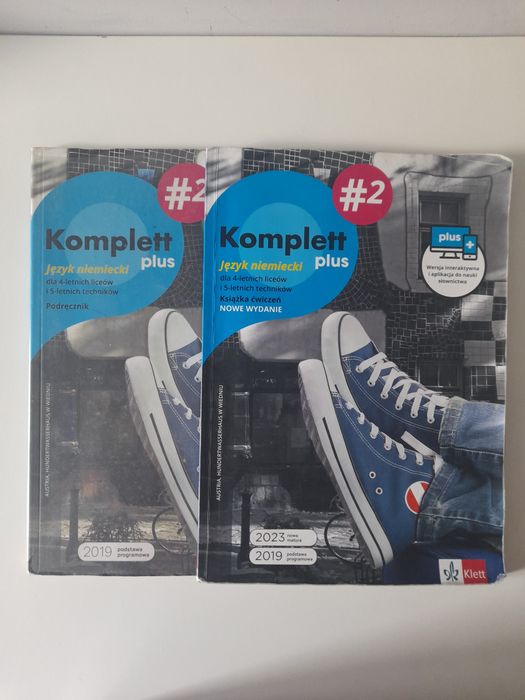 Podręcznik I Książka zeszyt ćwiczeń język niemiecki komplett plus #2