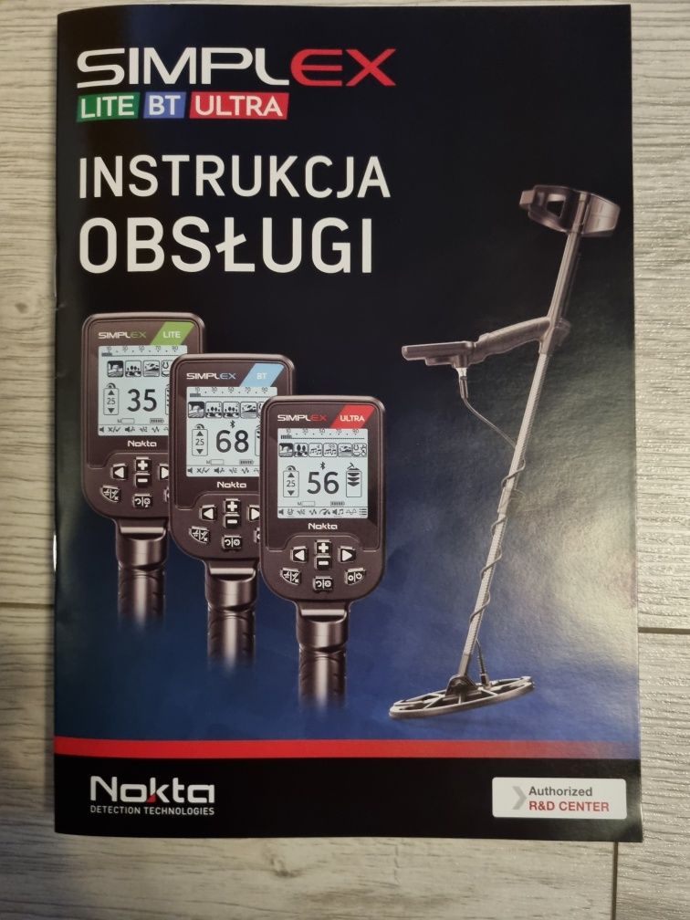Wynajem wykrywacz metali Nokta Simplex BT cały zestaw w cenie
