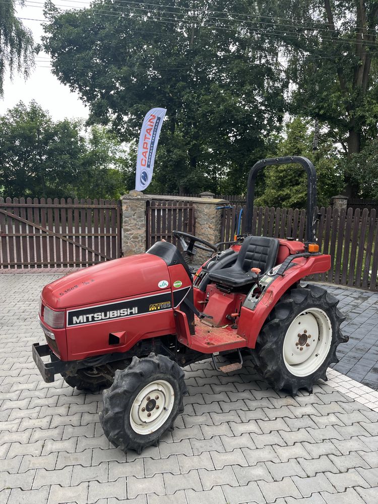 Traktorek mitsubishi mt 16 km 4x4 ladny stan 3 cylindry rewers