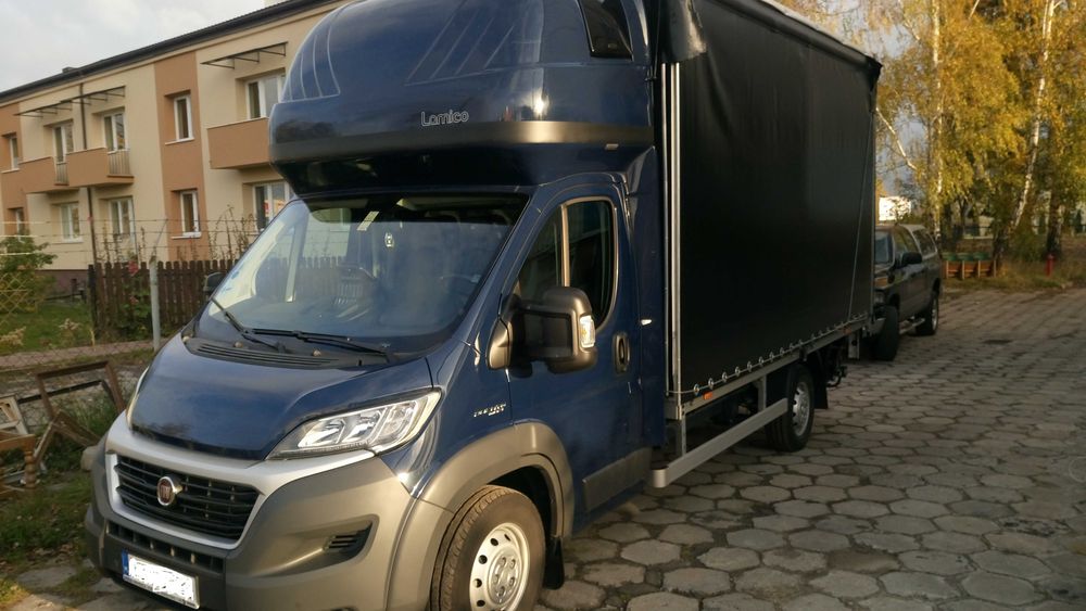 Fiat Ducato winda 3.0 180km plandeka firanka obustronna dach zsuwany