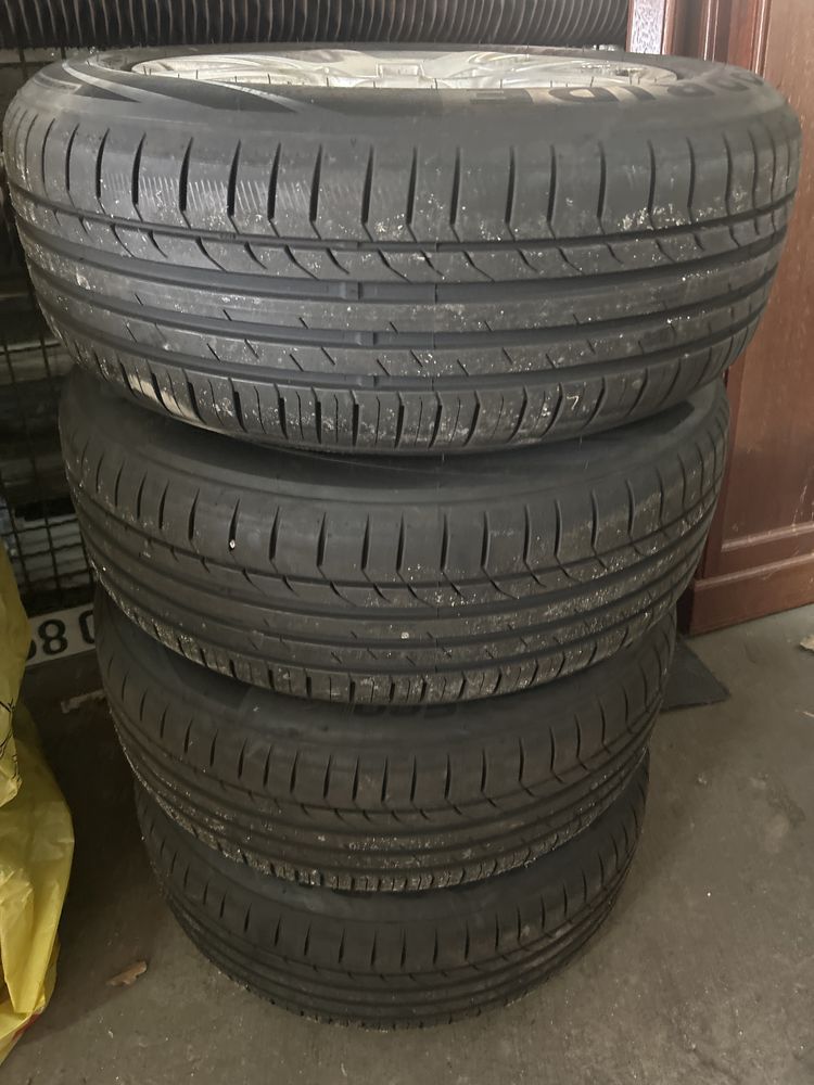 205/60 R 16 vw audi 5x112 alufelgi z nowymi oponami