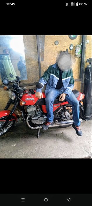 Продается Jawa  с коляской. Киев