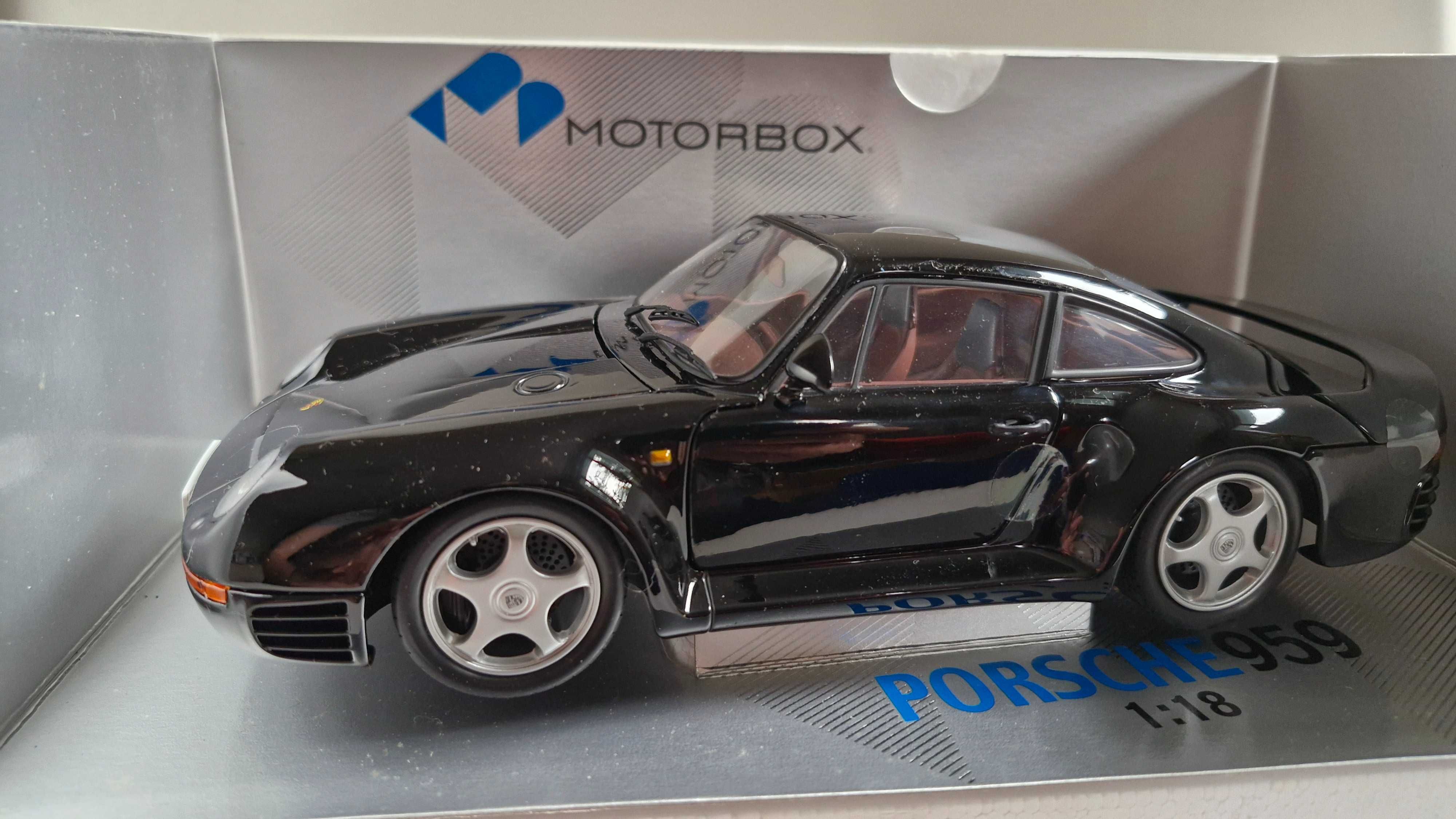 Porsche 959 exoto  black 1:18
