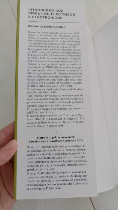 Introdução aos Circuitos Eléctricos e Electrónicos