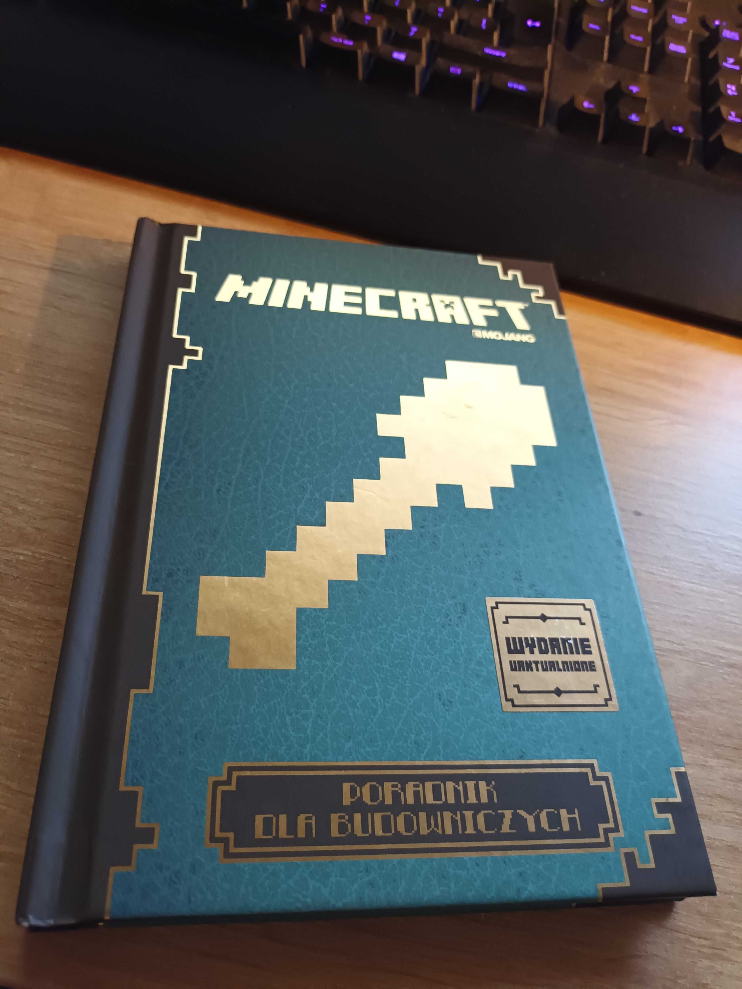 3 Poradniki plus książka o Minecraft
