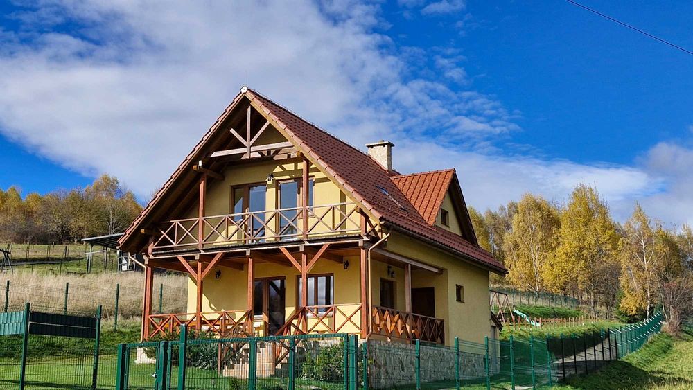 Domek z kominkiem 10-os w górach Beskidy Korbielów