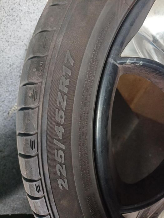 Koła 17 5x100 Opony Letnie 2025