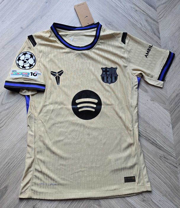 koszulka FC BARCELONA x KOBE wyjazd 25/26 L. YAMAL meczowa S M L slim!