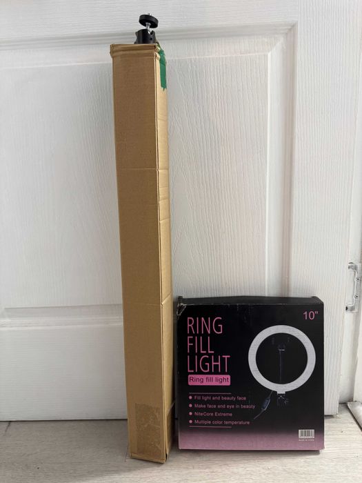 Світлодіодна кільцева лампа Ring Fill Light RL 10/QX260, діаметр 26 см