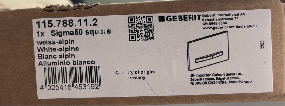 Przyciski do geberitu GEBERIT