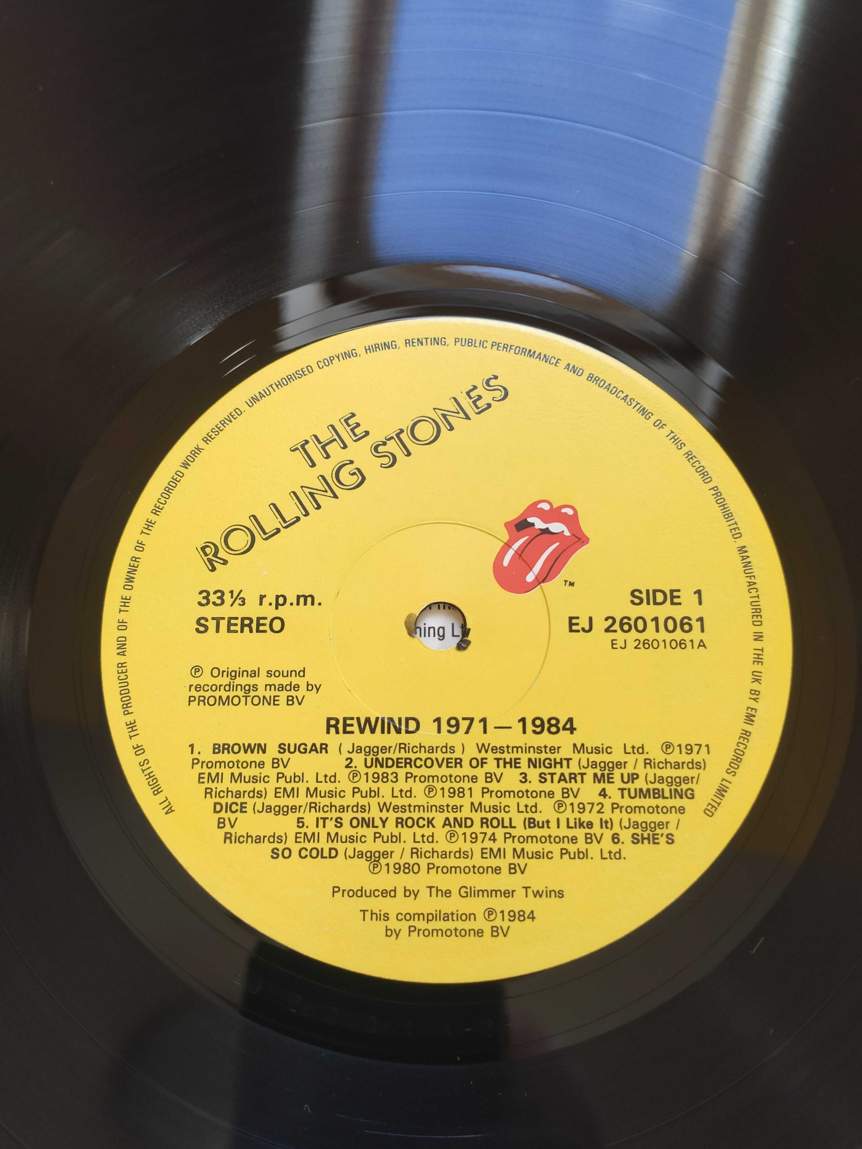 The Rolling Stones LP Rewind, 1. wyd. ang. 1984, winyl ANGIE