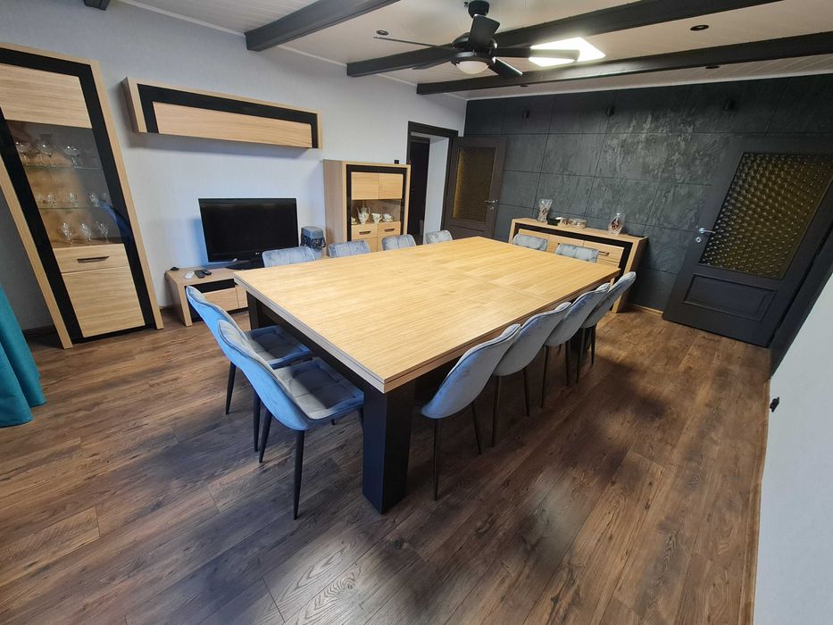 Stół Bilardowy WERONA 8 FT z wstawką , z blatem nakrywającym