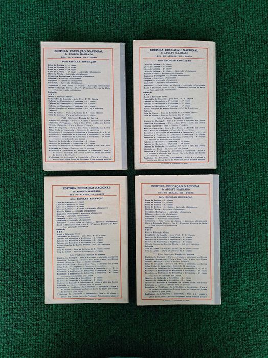 Série Escolar Educação - 4 Volumes