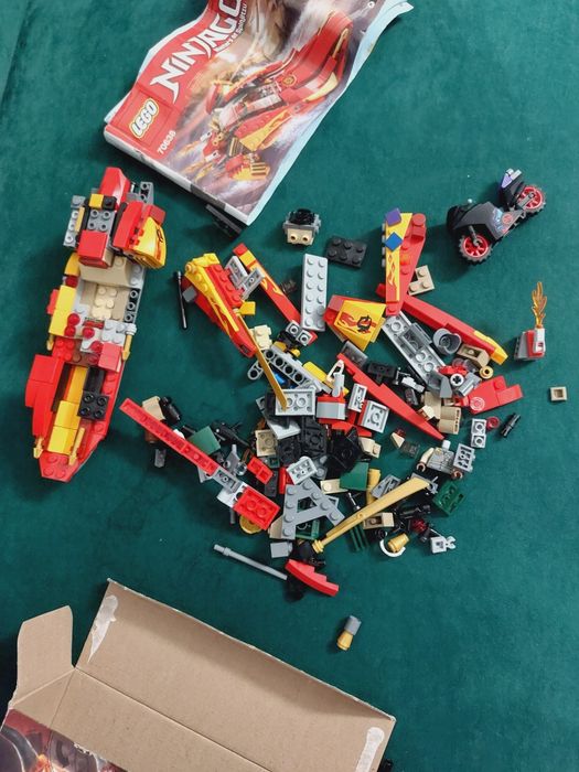 Lego Ninjago 70638, niekompletne.