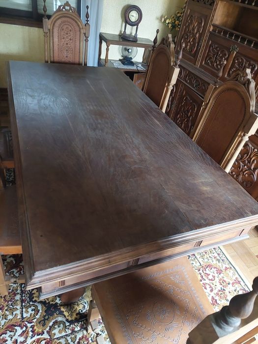 Móvel sala, mesa de jantar, 8 cadeiras