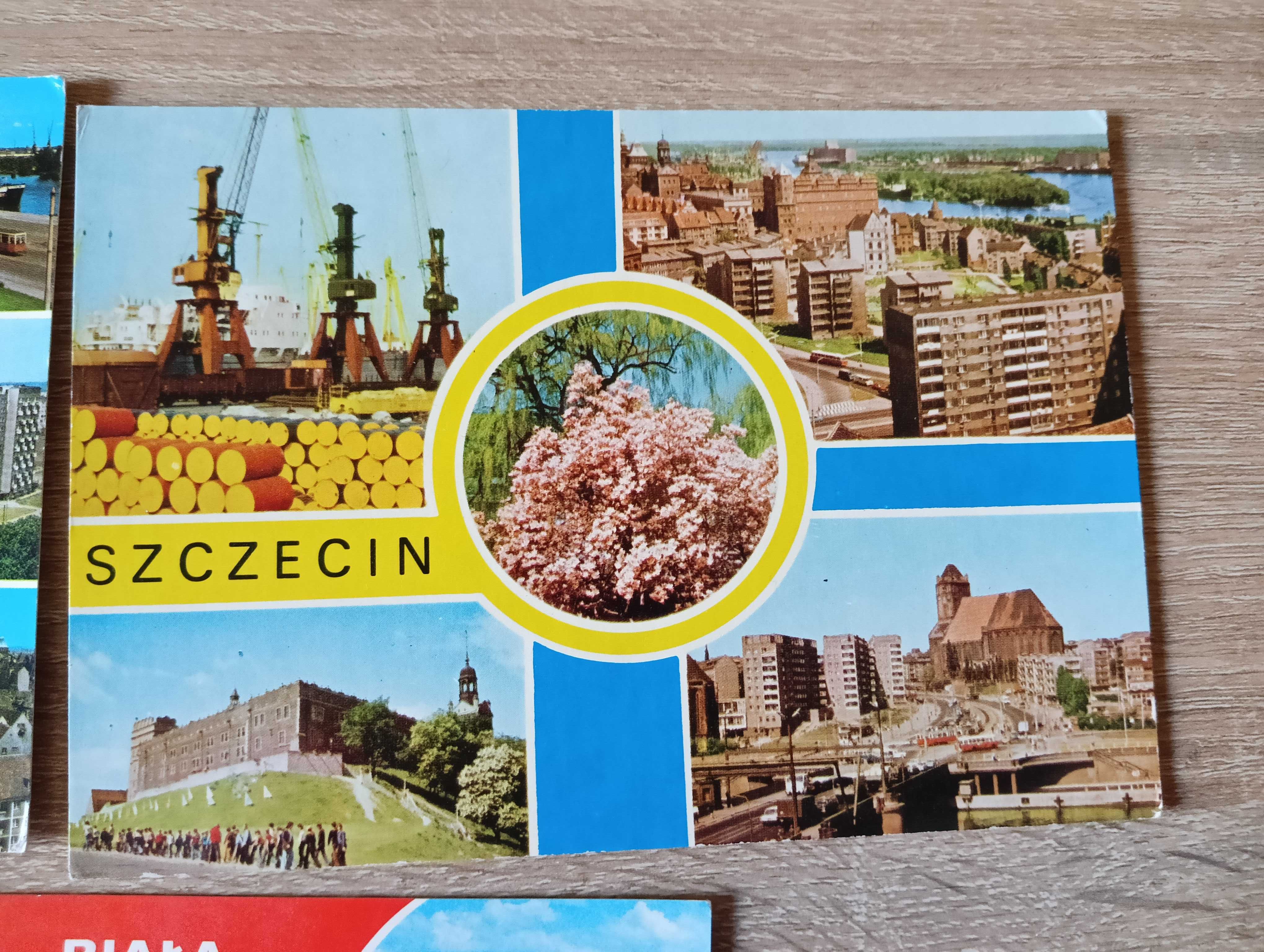 Pocztówki Szczecin 76r.,77r.,78r.