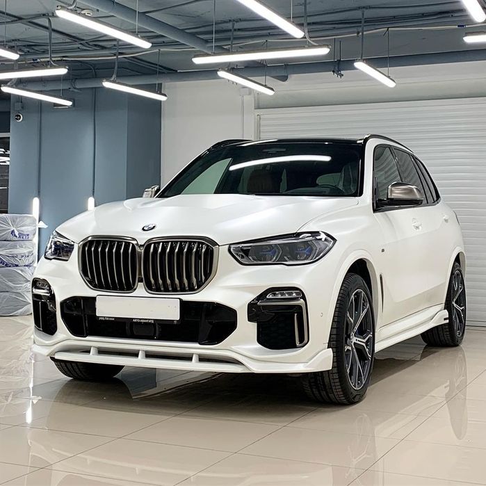 Обвес для BMW X5 G05 губа юбка спойлер тюнинг накладки парадигм бампер