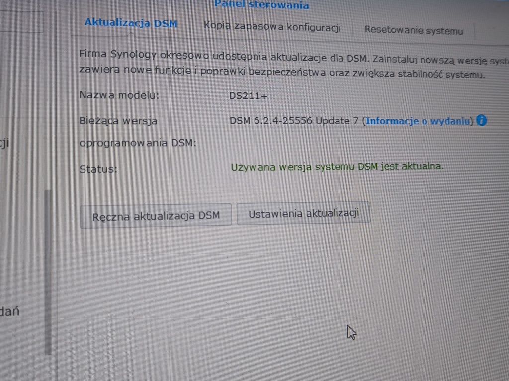 Synology DS211+ serwer sieciowy