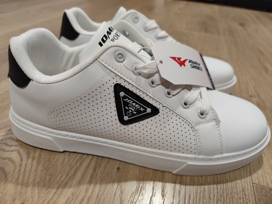 Buty sneakersy sportowe JOMIX białe obuwie męskie nowe wiosna lato 45