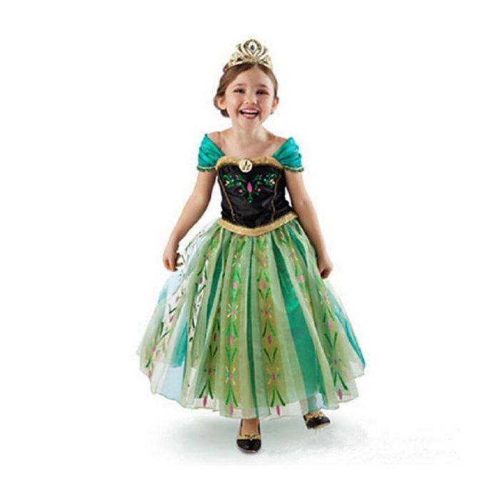 FROZEN - Fantasia Vestido Princesa ANA - NOVO c/ Etiqueta - 4 a 6 anos